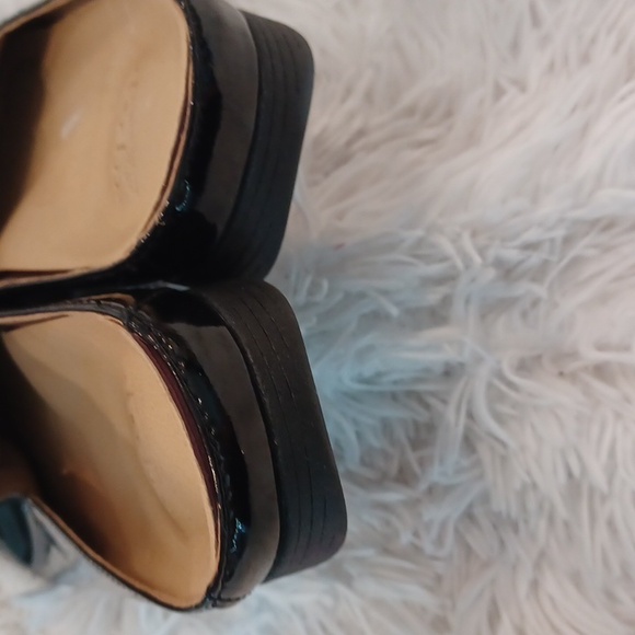 Dansko Lexie Black Patent Leather Mule Slip On Women's Size US 11.5-12 EU 42 NEW - Picture 15 of 16